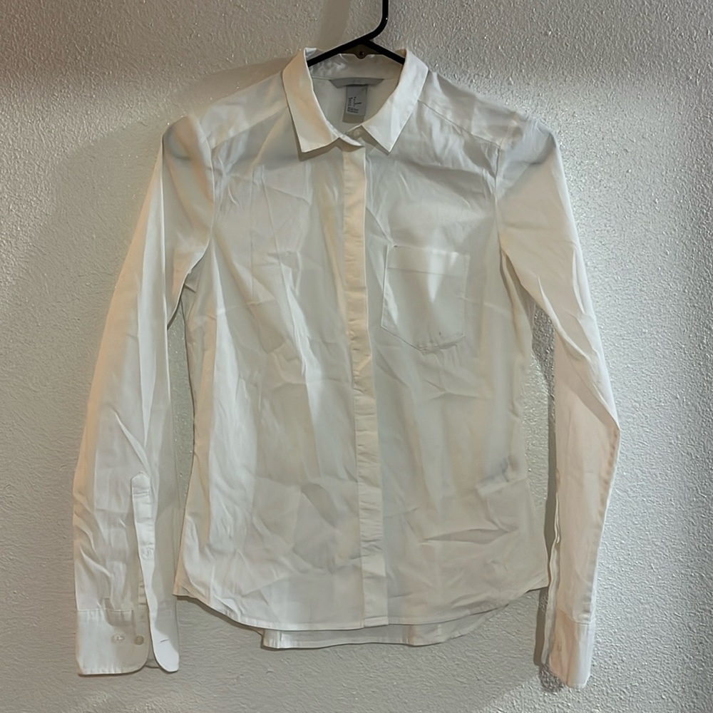 H&M White Button Down